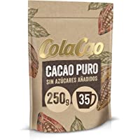 Los mejores  - ColaCao Puro: 100% Cacao Natural y sin Aditivos - Negro- 250 g